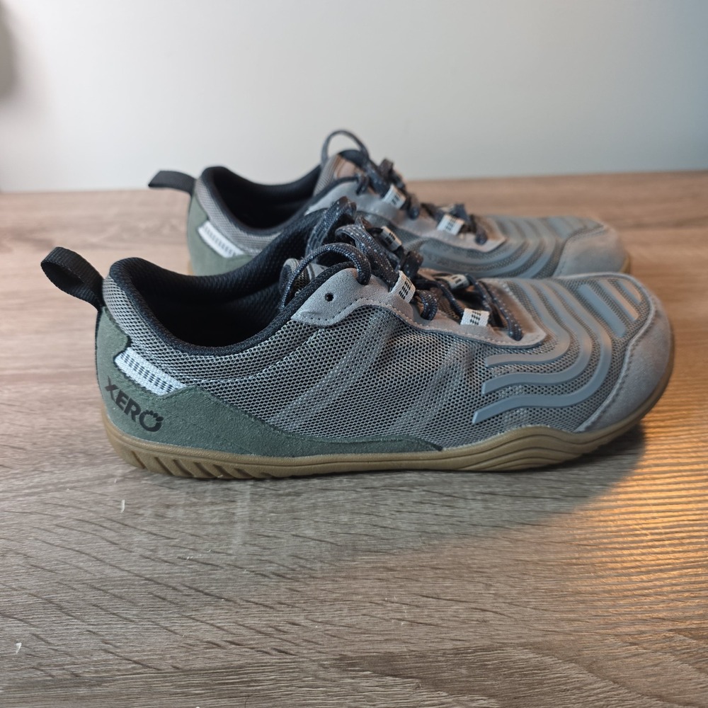 Xero Shoes 360 Mens Training Shoes Steel Gray Minimalist Barefoot Size 7 F220615